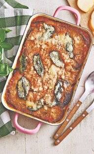 Télé Star 2595 Gratin d'aubergines à la scamorza
