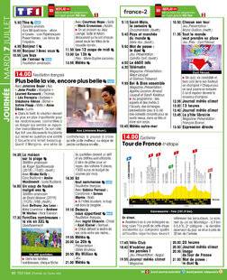 Télé Star 2596 JOURNÉE MARDI 7 JUILLET