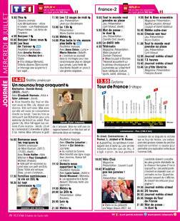 Télé Star 2596 JOURNÉE MERCREDI 8 JUILLET
