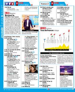 Télé Star 2596 JOURNÉE JEUDI 9 JUILLET