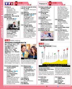 Télé Star 2596 JOURNÉE LUNDI 6 JUILLET
