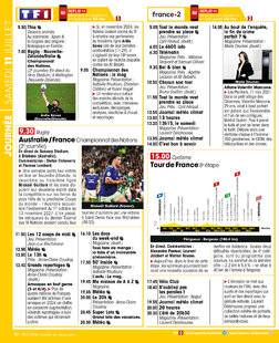 Télé Star 2597 JOURNÉE SAMEDI 11 JUILLET