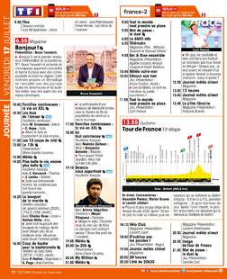 Télé Star 2597 JOURNÉE VENDREDI 17 JUILLET