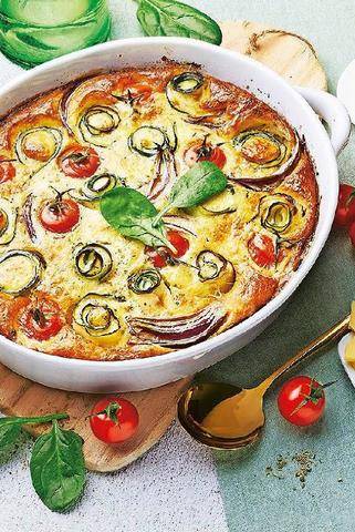 Télé Star 2600 Clafoutis salé aux légumes d’été & emmental