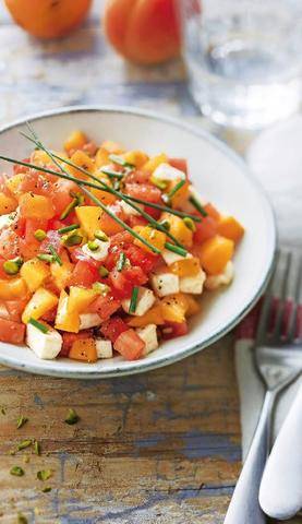 Télé Star 2601 Tartare d’abricots, pastèque et chèvre