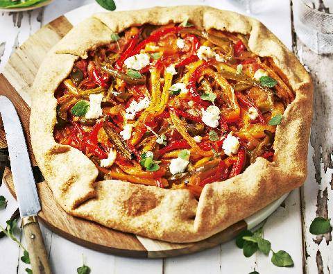 Télé Star 2603 Tarte aux poivrons, fromage frais et origan