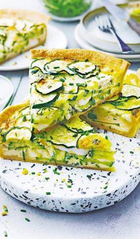 Télé Star 2603 Tarte courgettes et chèvre