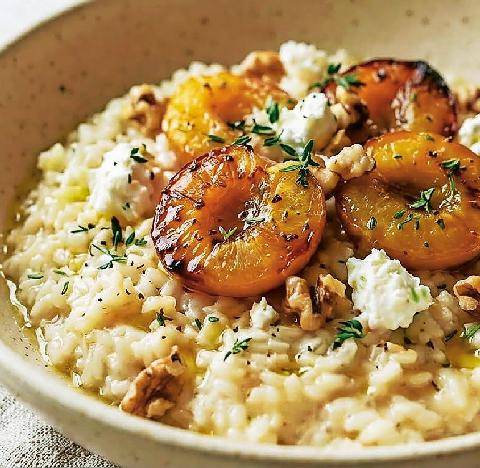 Télé Star 2606 Risotto aux prunes rôties et fromage de chèvre