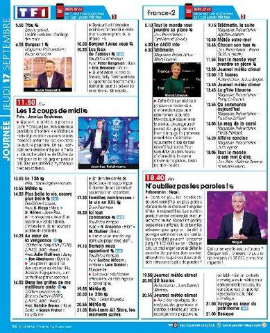 Télé Star 2606 JEUDI 17 SEPTEMBRE