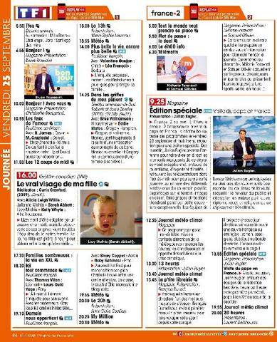 Télé Star 2607 VENDREDI 25 SEPTEMBRE