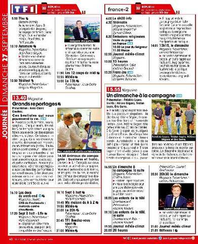 Télé Star 2608 DIMANCHE 27 SEPTEMBRE