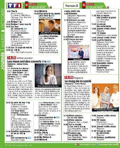 Télé Star 2609 MARDI 6 OCTOBRE
