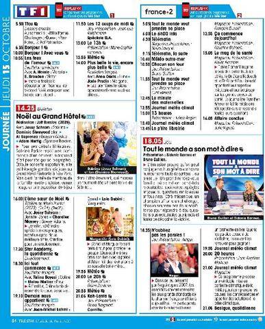 Télé Star 2610 JEUDI 15 OCTOBRE
