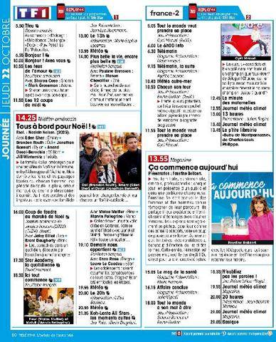 Télé Star 2611 JEUDI 22 OCTOBRE