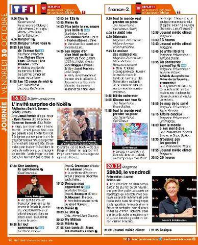 Télé Star 2612 VENDREDI 30 OCTOBRE