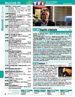 Télé Poche 2763 Mercredi 30 janvier