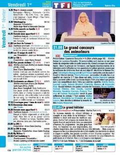 Télé Poche 2763 Vendredi 1er février