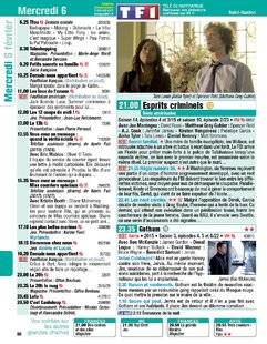 Télé Poche 2764 Mercredi 6 février