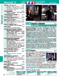 Télé Poche 2765 Mercredi 13 février