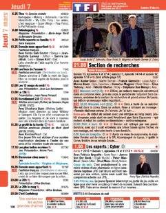 Télé Poche 2768 Jeudi 7 mars
