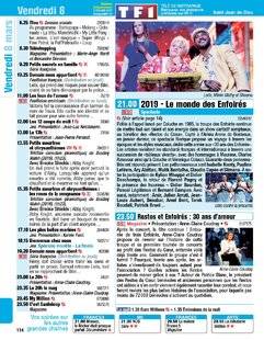 Télé Poche 2768 Vendredi 8 mars