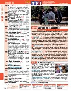 Télé Poche 2769 Jeudi 14 mars