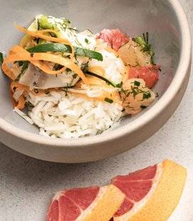 Télé Poche 2769 Lotte au pamplemousse de Floride et riz basmati*