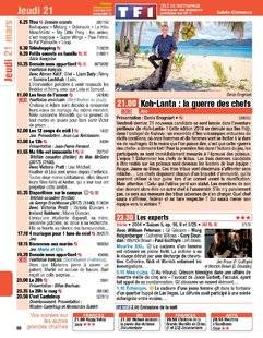Télé Poche 2770 Jeudi 21 mars