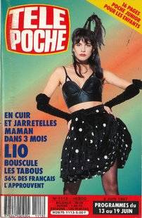 Télé Poche 2771 Quand Lio, enceinte, assumait son sex-appeal
