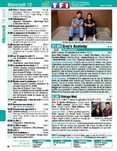 Télé Poche 2773 Mercredi 10 avril