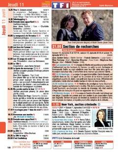 Télé Poche 2773 Jeudi 11 avril