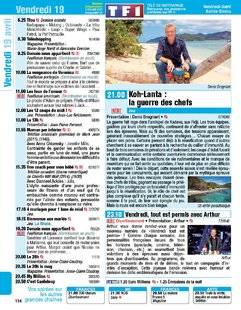 Télé Poche 2774 Vendredi 19 avril