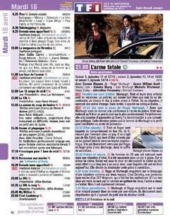 Télé Poche 2774 Mardi 16 avril