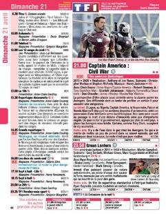 Télé Poche 2775 Dimanche 21 avril