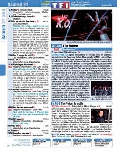 Télé Poche 2776 Samedi 27 avril