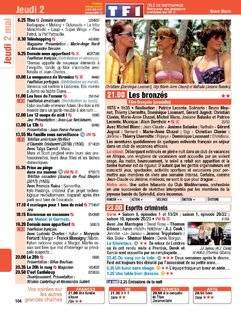 Télé Poche 2776 Jeudi 2 mai