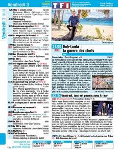 Télé Poche 2776 Vendredi 3 mai