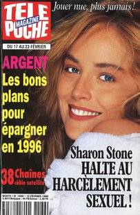 Télé Poche 2776 Quand Sharon Stone a dit stop au harcèlement !