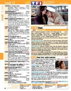 Télé Poche 2778 Lundi 13 mai