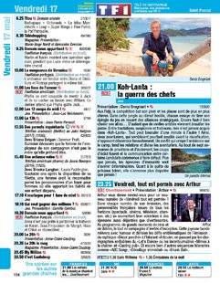 Télé Poche 2778 Vendredi 17 mai