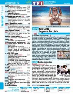 Télé Poche 2779 Vendredi 12 avril