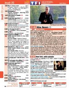 Télé Poche 2783 Jeudi 20 juin