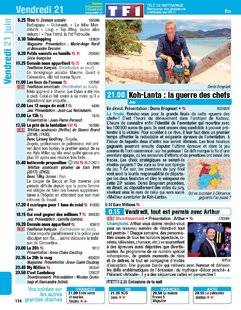 Télé Poche 2783 Vendredi 21 juin