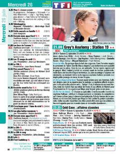 Télé Poche 2784 Mercredi 26 juin