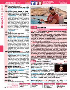Télé Poche 2787 Dimanche 14 juillet