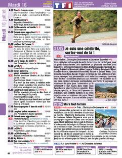 Télé Poche 2787 Mardi 16 juillet