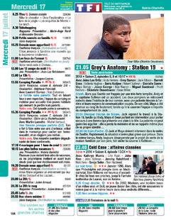 Télé Poche 2787 Mercredi 17 juillet