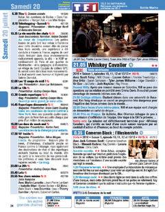Télé Poche 2788 Samedi 20 juillet