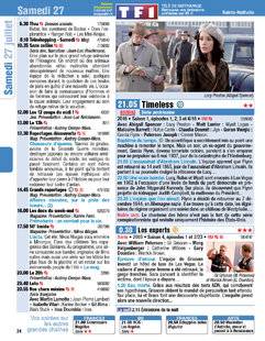 Télé Poche 2789 Samedi 27 juillet