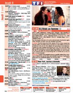 Télé Poche 2790 Jeudi 8 août